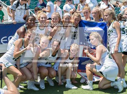 Thumbnail 3 in Myers Park vs. Cardinal Gibbons (NCHSAA Final) photogallery.