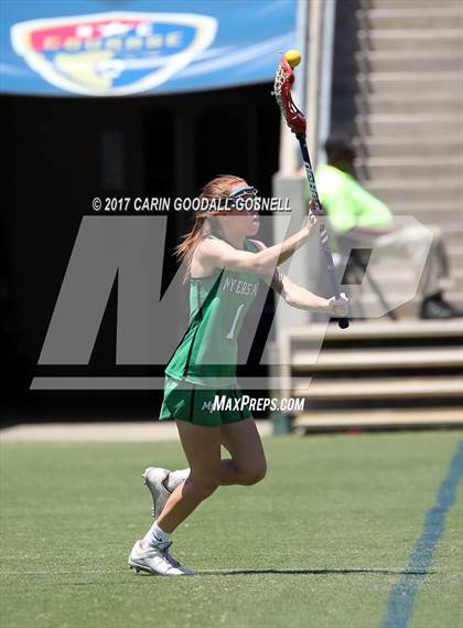 Thumbnail 2 in Myers Park vs. Cardinal Gibbons (NCHSAA Final) photogallery.