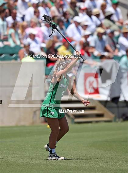 Thumbnail 3 in Myers Park vs. Cardinal Gibbons (NCHSAA Final) photogallery.