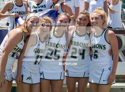 Thumbnail 2 in Myers Park vs. Cardinal Gibbons (NCHSAA Final) photogallery.