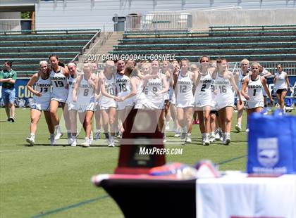 Thumbnail 3 in Myers Park vs. Cardinal Gibbons (NCHSAA Final) photogallery.