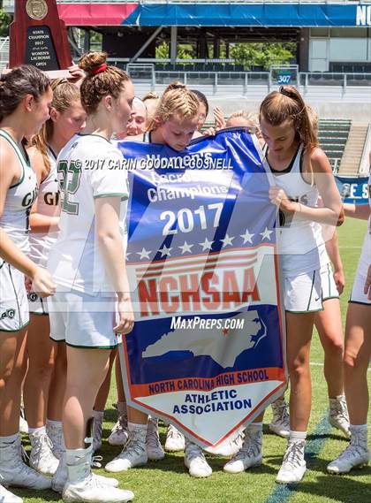 Thumbnail 3 in Myers Park vs. Cardinal Gibbons (NCHSAA Final) photogallery.