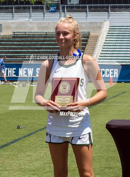 Thumbnail 3 in Myers Park vs. Cardinal Gibbons (NCHSAA Final) photogallery.