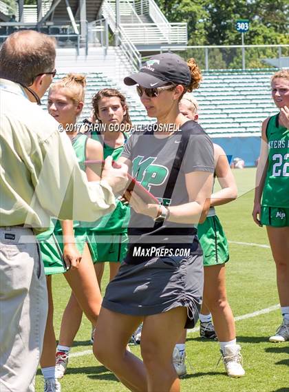 Thumbnail 3 in Myers Park vs. Cardinal Gibbons (NCHSAA Final) photogallery.