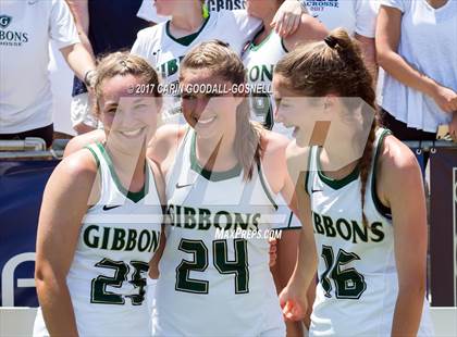 Thumbnail 3 in Myers Park vs. Cardinal Gibbons (NCHSAA Final) photogallery.