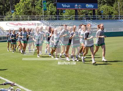 Thumbnail 3 in Myers Park vs. Cardinal Gibbons (NCHSAA Final) photogallery.