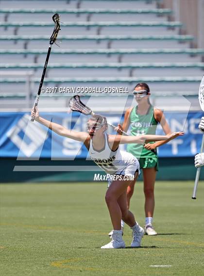 Thumbnail 2 in Myers Park vs. Cardinal Gibbons (NCHSAA Final) photogallery.