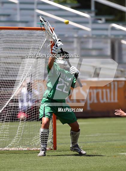 Thumbnail 2 in Myers Park vs. Cardinal Gibbons (NCHSAA Final) photogallery.