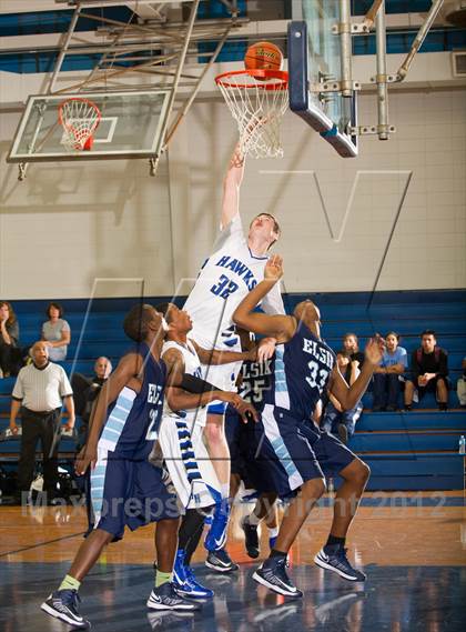 Thumbnail 3 in Alief Elsik vs Lewis Hebron (McDonald's Texas Invitational) photogallery.