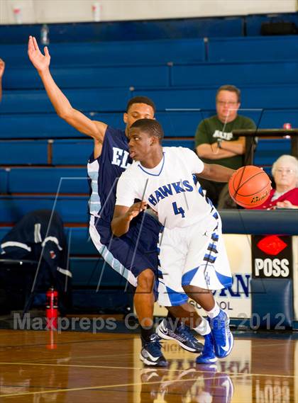 Thumbnail 1 in Alief Elsik vs Lewis Hebron (McDonald's Texas Invitational) photogallery.