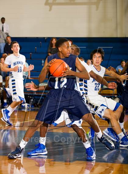 Thumbnail 1 in Alief Elsik vs Lewis Hebron (McDonald's Texas Invitational) photogallery.