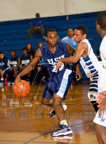 Thumbnail 2 in Alief Elsik vs Lewis Hebron (McDonald's Texas Invitational) photogallery.