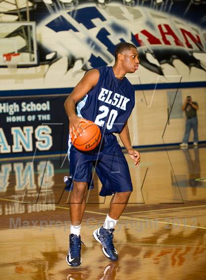 Thumbnail 2 in Alief Elsik vs Lewis Hebron (McDonald's Texas Invitational) photogallery.