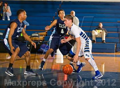 Thumbnail 3 in Alief Elsik vs Lewis Hebron (McDonald's Texas Invitational) photogallery.