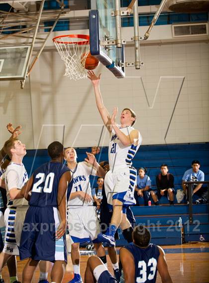 Thumbnail 3 in Alief Elsik vs Lewis Hebron (McDonald's Texas Invitational) photogallery.