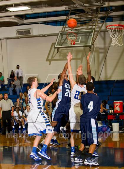 Thumbnail 2 in Alief Elsik vs Lewis Hebron (McDonald's Texas Invitational) photogallery.