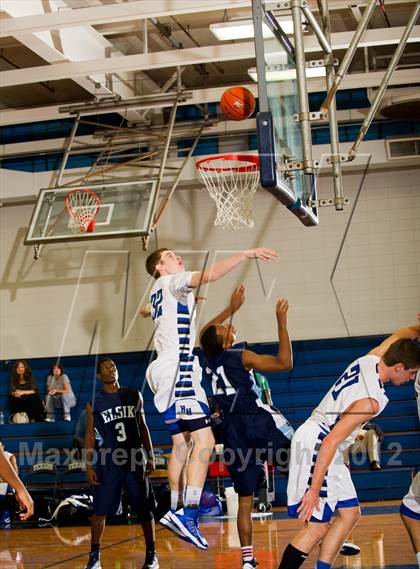 Thumbnail 2 in Alief Elsik vs Lewis Hebron (McDonald's Texas Invitational) photogallery.