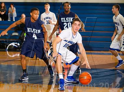 Thumbnail 3 in Alief Elsik vs Lewis Hebron (McDonald's Texas Invitational) photogallery.