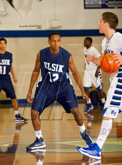 Thumbnail 3 in Alief Elsik vs Lewis Hebron (McDonald's Texas Invitational) photogallery.