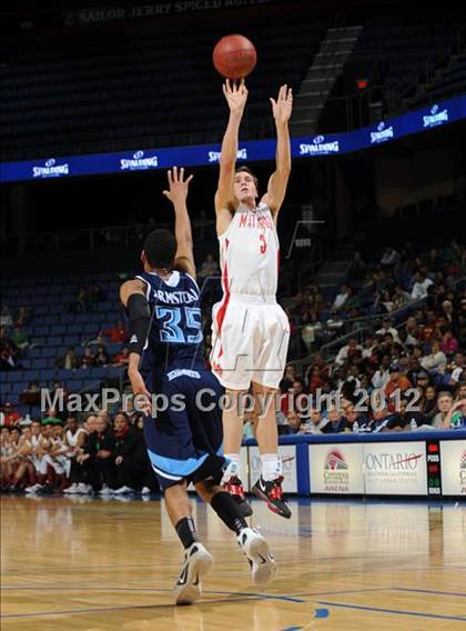 Thumbnail 1 in Mater Dei vs. Bullard (CIF D1 SoCal Regional Final) photogallery.
