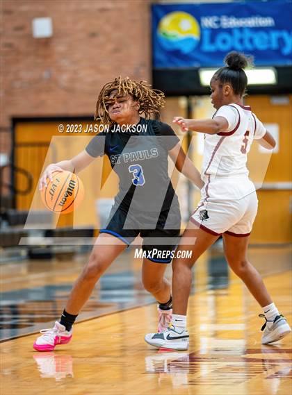 Thumbnail 1 in Lumberton vs St. Pauls (Robeson County Shoot-out) photogallery.