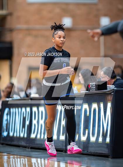 Thumbnail 3 in Lumberton vs St. Pauls (Robeson County Shoot-out) photogallery.
