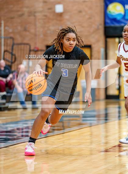 Thumbnail 3 in Lumberton vs St. Pauls (Robeson County Shoot-out) photogallery.