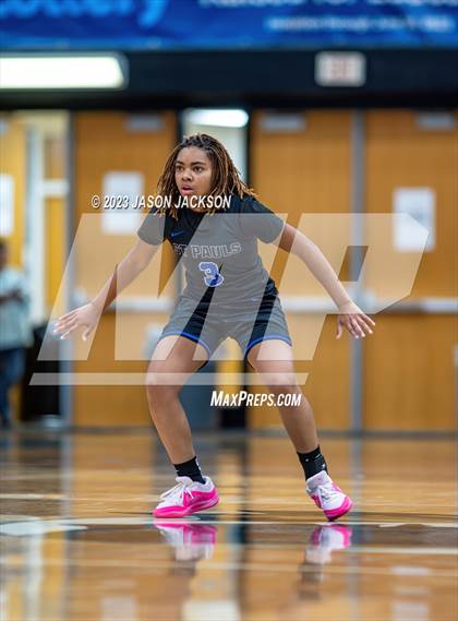 Thumbnail 3 in Lumberton vs St. Pauls (Robeson County Shoot-out) photogallery.