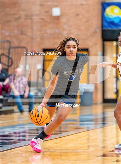 Thumbnail 2 in Lumberton vs St. Pauls (Robeson County Shoot-out) photogallery.