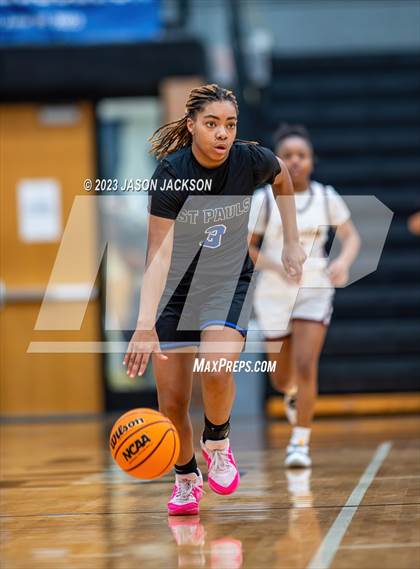 Thumbnail 3 in Lumberton vs St. Pauls (Robeson County Shoot-out) photogallery.