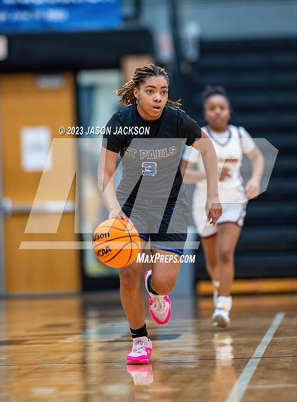Thumbnail 2 in Lumberton vs St. Pauls (Robeson County Shoot-out) photogallery.