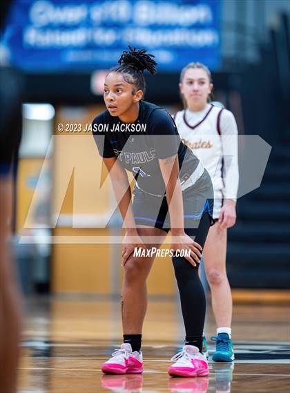 Thumbnail 2 in Lumberton vs St. Pauls (Robeson County Shoot-out) photogallery.