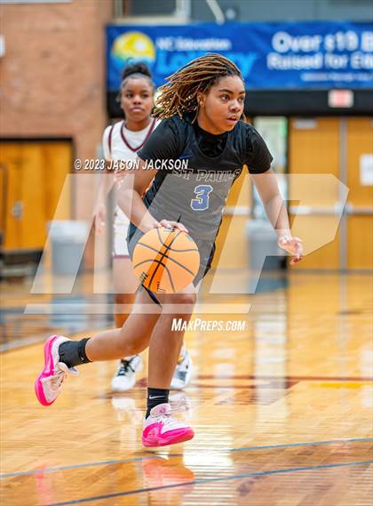 Thumbnail 2 in Lumberton vs St. Pauls (Robeson County Shoot-out) photogallery.