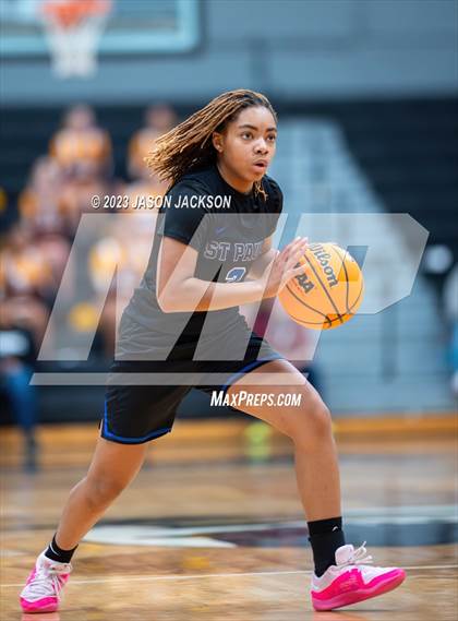 Thumbnail 3 in Lumberton vs St. Pauls (Robeson County Shoot-out) photogallery.