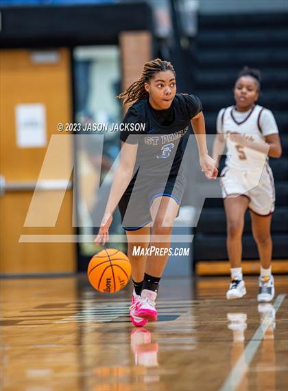Thumbnail 2 in Lumberton vs St. Pauls (Robeson County Shoot-out) photogallery.