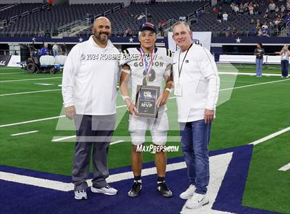 Thumbnail 2 in Whiteface vs. Gordon (UIL 1A Division I Football Final Medal Ceremony) photogallery.