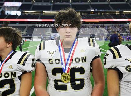 Thumbnail 2 in Whiteface vs. Gordon (UIL 1A Division I Football Final Medal Ceremony) photogallery.