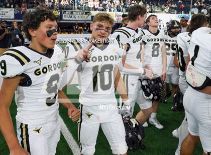 Thumbnail 2 in Whiteface vs. Gordon (UIL 1A Division I Football Final Medal Ceremony) photogallery.