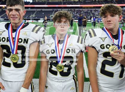 Thumbnail 2 in Whiteface vs. Gordon (UIL 1A Division I Football Final Medal Ceremony) photogallery.