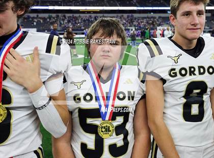 Thumbnail 1 in Whiteface vs. Gordon (UIL 1A Division I Football Final Medal Ceremony) photogallery.