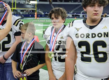 Thumbnail 3 in Whiteface vs. Gordon (UIL 1A Division I Football Final Medal Ceremony) photogallery.