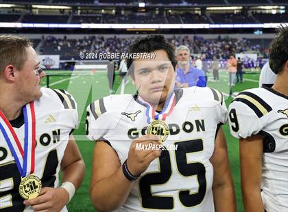 Thumbnail 2 in Whiteface vs. Gordon (UIL 1A Division I Football Final Medal Ceremony) photogallery.