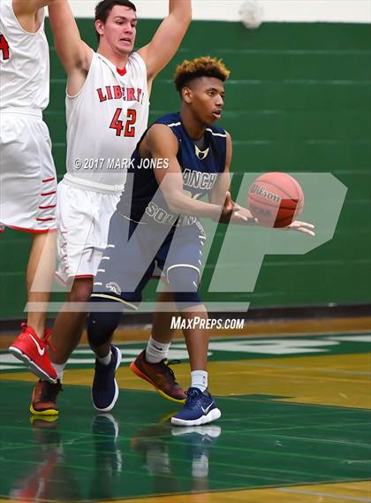 Thumbnail 3 in Liberty vs. Rancho Solano (Sunnyslope Hoopsgiving Tournament) photogallery.