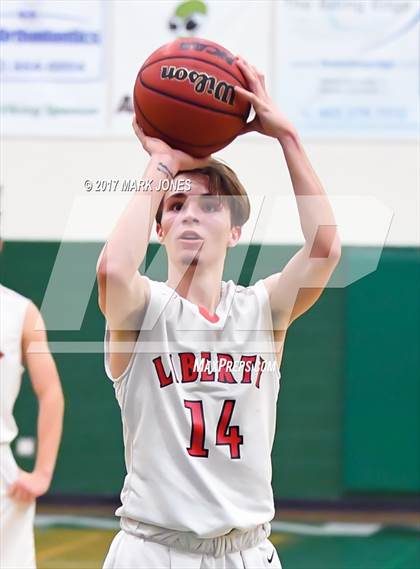 Thumbnail 3 in Liberty vs. Rancho Solano (Sunnyslope Hoopsgiving Tournament) photogallery.