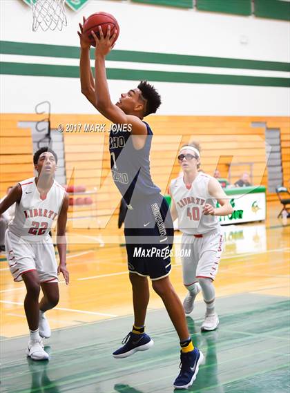Thumbnail 3 in Liberty vs. Rancho Solano (Sunnyslope Hoopsgiving Tournament) photogallery.