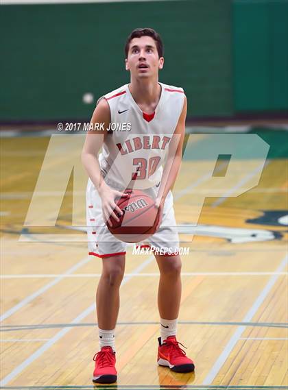Thumbnail 3 in Liberty vs. Rancho Solano (Sunnyslope Hoopsgiving Tournament) photogallery.