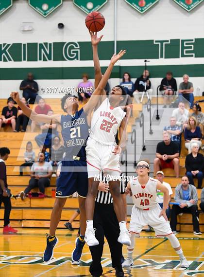 Thumbnail 1 in Liberty vs. Rancho Solano (Sunnyslope Hoopsgiving Tournament) photogallery.