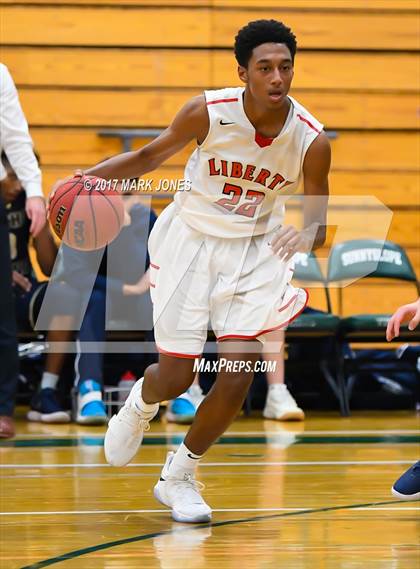 Thumbnail 1 in Liberty vs. Rancho Solano (Sunnyslope Hoopsgiving Tournament) photogallery.