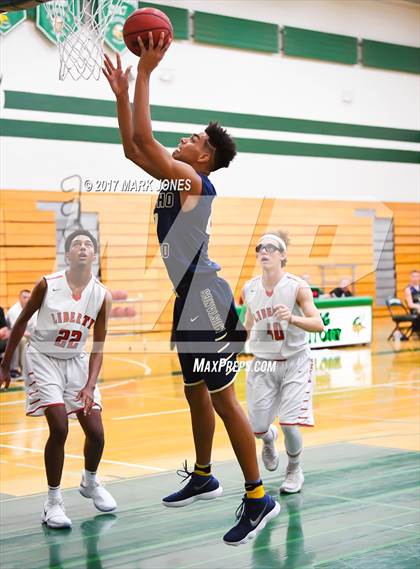 Thumbnail 1 in Liberty vs. Rancho Solano (Sunnyslope Hoopsgiving Tournament) photogallery.