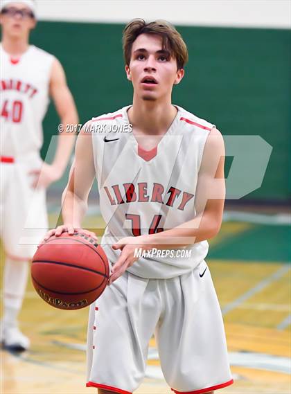 Thumbnail 2 in Liberty vs. Rancho Solano (Sunnyslope Hoopsgiving Tournament) photogallery.